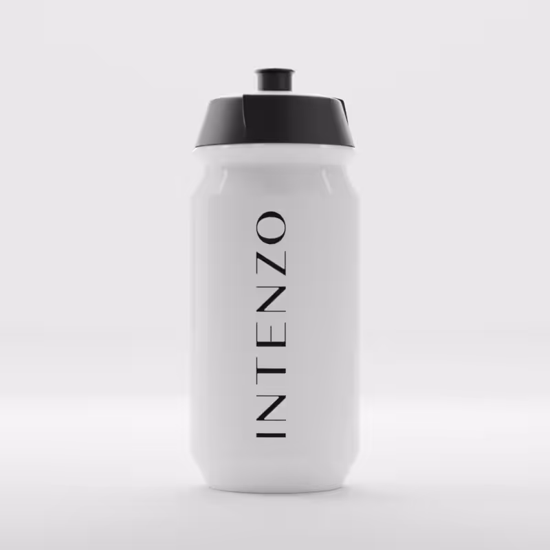Bidon sportowy INTENZO – 500 ml (white/black)
