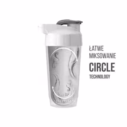 INTENZO Shaker – Bezpieczny. Ekologiczny. Doskonały - Biały