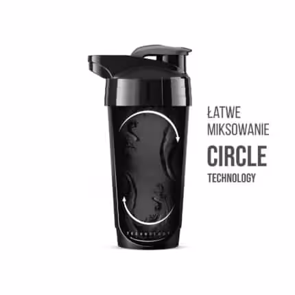 INTENZO Shaker – Bezpieczny. Ekologiczny. Doskonały - Czarny