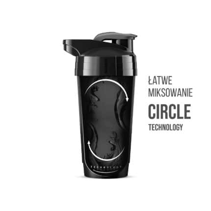 INTENZO Shaker – Bezpieczny. Ekologiczny. Doskonały - Czarny